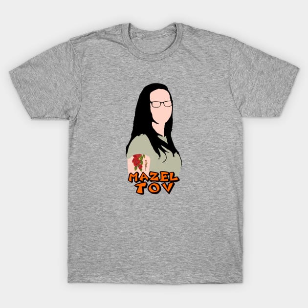 Alex Vause Mazel tov v1 T-Shirt by Thirrin